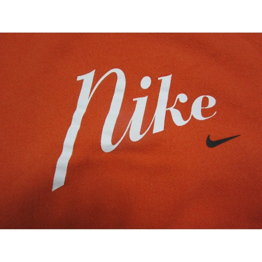 Vintage Nike‎ Women's Crewneck White Tag Made in USA Medium (M) Spell-Out 90s